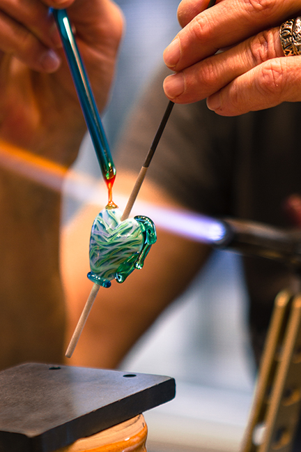 Crushed Glass Art Class